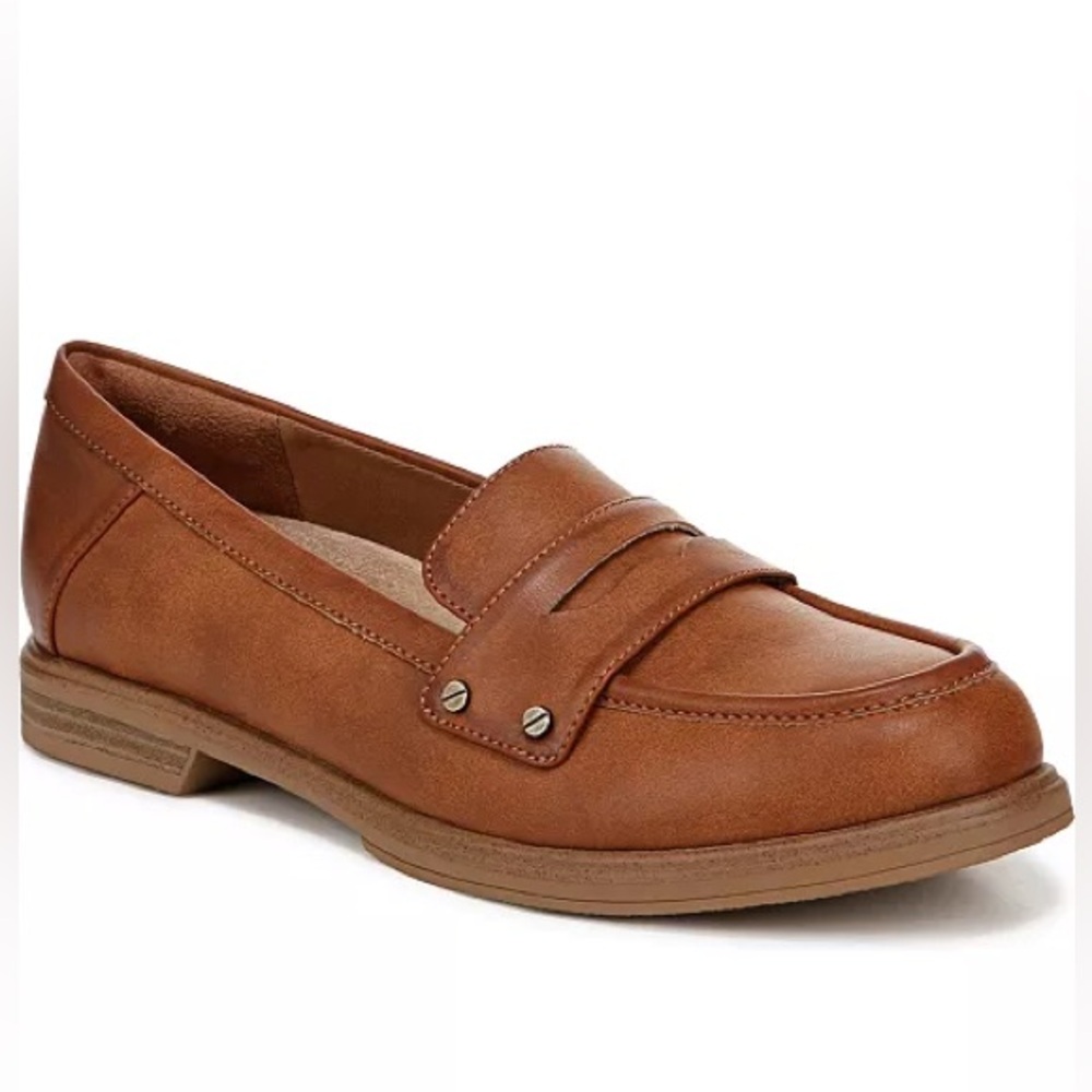 Dr. Scholl's Slip On Hello Penny Loafer Wide in Honey